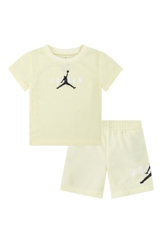 Tshirt et short Jordan Sustainable - Jaune