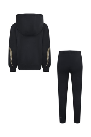Sweat à capuche et legging - Noir et marron