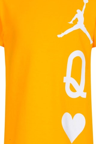 Robe  Tshirt - Blanc et jaune