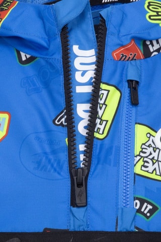 Veste à capuche - Bleu