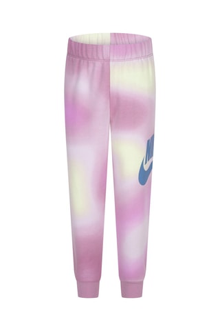 Sweat et pantalon tie and dye - Nike - Blanc et rose