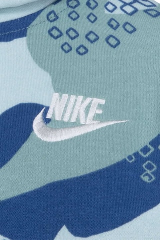 Sweat à capuche - Bleu et vert