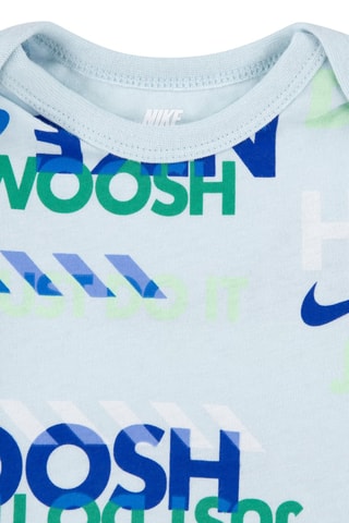 Body et pantalon - Blanc et bleu