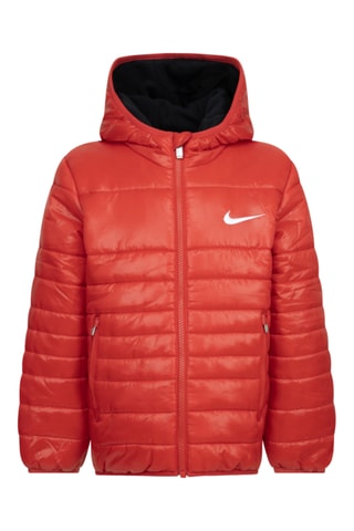 Doudoune à capuche - Nike - Rouge