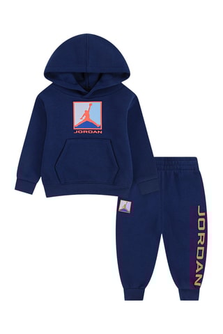 Sweat à capuche et jogging - Bleu