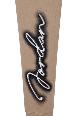 Sweat à capuche et pantalon - Noir et beige