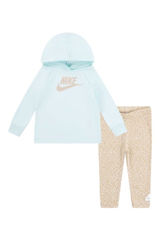 Sweat et legging - Beige et bleu