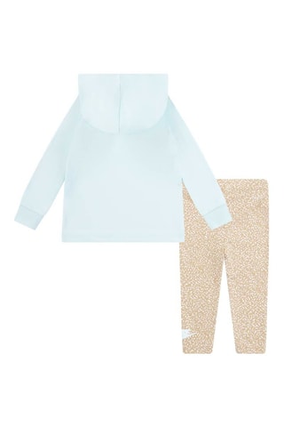 Sweat et legging - Beige et bleu