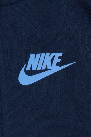 Grenouillère à capuche - Bleu et vert