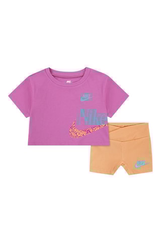 T-shirt et short - Orange