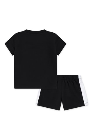 Tshirt et short Fire - Blanc et noir