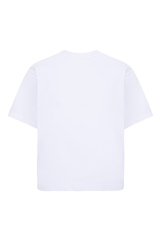 Tshirt Swoosh Boxy - Blanc