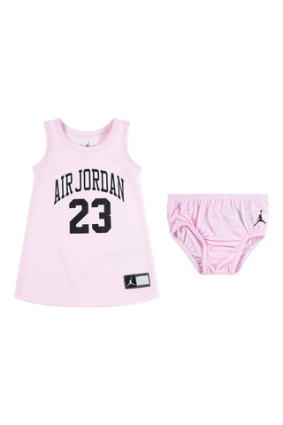 Robe et bloomer - Noir et rose