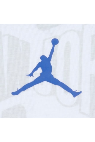 Tshirt - Blanc, bleu et gris