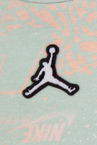 Robe  Tshirt et culotte Essentials - Blanc, vert et rose