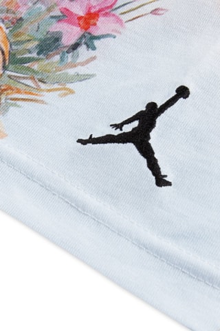 Tshirt - Blanc, orange et rose