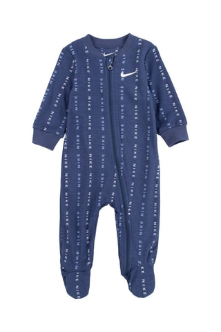 Grenouillère - Nike - Blanc et bleu