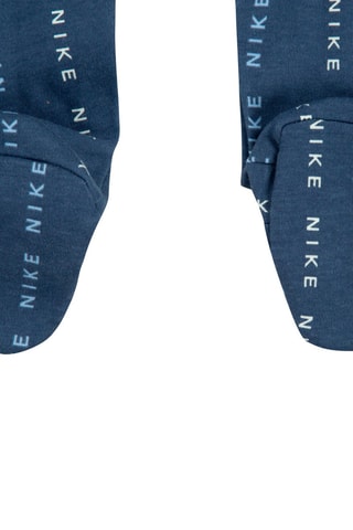 Grenouillère - Nike - Blanc et bleu