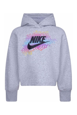 Sweat à capuche - Noir, jaune, rose et gris