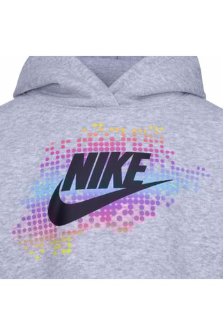 Sweat à capuche - Noir, jaune, rose et gris