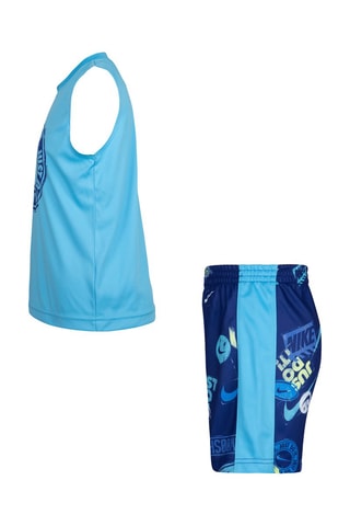 Débardeur et short - Bleu