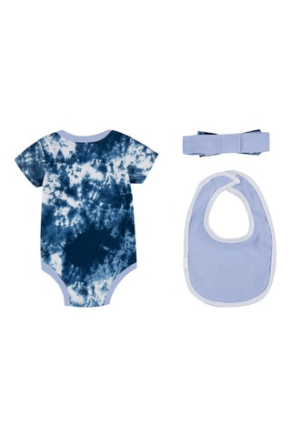 Ensemble 3 pièces - Blanc et bleu