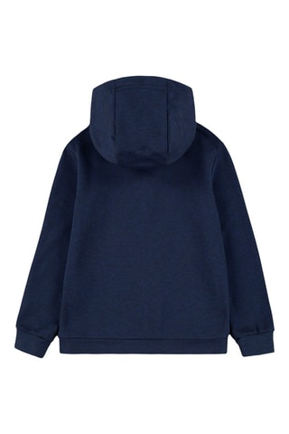 Sweat à capuche - Blanc, rouge et bleu