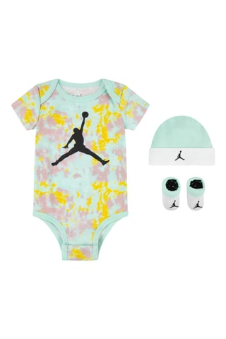 Ensemble 3 pièces - Blanc, noir et vert