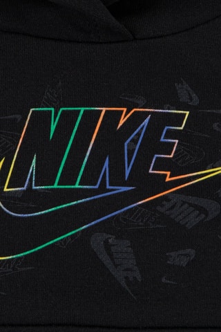 Sweat à capuche et pantalon - Noir, vert et gris