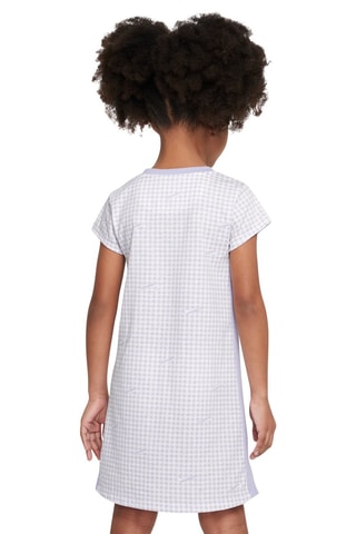 Robe  Tshirt - Blanc, violet et rose