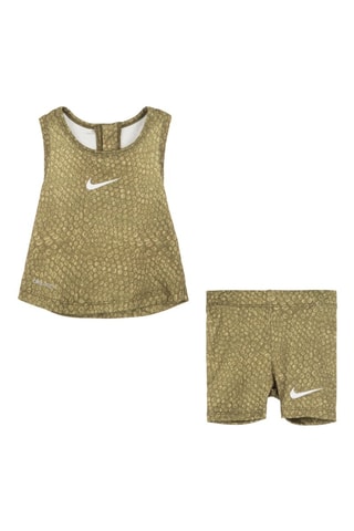 Débardeur et short de cyclisme Swoosh - Vert