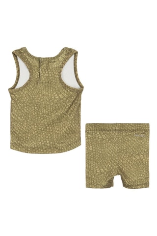 Débardeur et short de cyclisme Swoosh - Vert