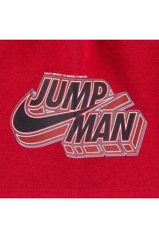 Débardeur et short - Blanc, noir et rouge