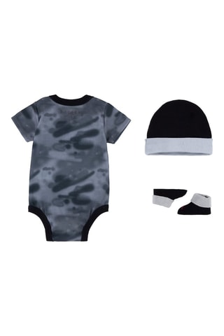 Body, bonnet et chaussons - Gris
