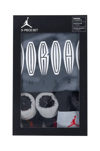 Body, bonnet et chaussons - Gris