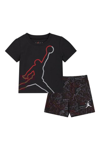 Tshirt et short - Noir