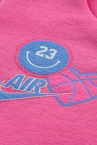 Sweat et pantalon polaires - Bleu et rose