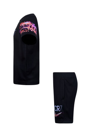 Tshirt et short - Noir, rouge, bleu et violet