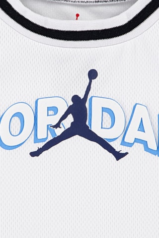 Tshirt et short - Blanc, noir et bleu