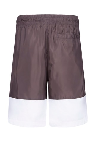 Short - Blanc, noir et marron