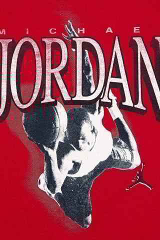 Tshirt et short Michael Jordan - Blanc, noir et rouge