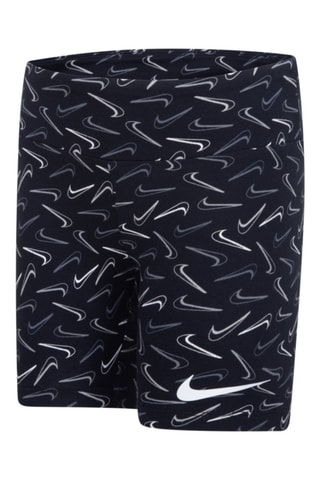 Cycliste Swoosh - Blanc et noir
