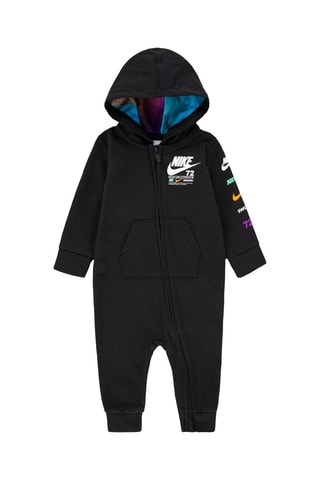 Grenouillère à capuche - Nike - Noir