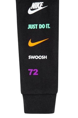 Grenouillère à capuche - Nike - Noir