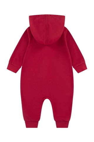 Grenouillère à capuche - Rouge