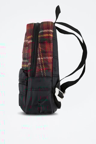 Sac à dos Jan Quilted - Noir et rouge