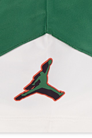 Tshirt et short Jumpman Stacked Play - Blanc, vert et gris