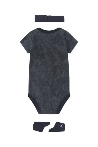 Ensemble 3 pièces - Blanc, noir et violet