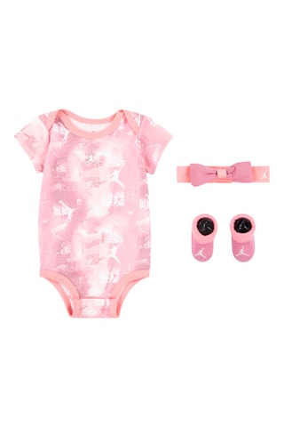 Ensemble 3 pièces New Wave Aop - Blanc et rose