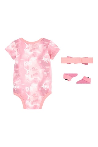 Ensemble 3 pièces New Wave Aop - Blanc et rose